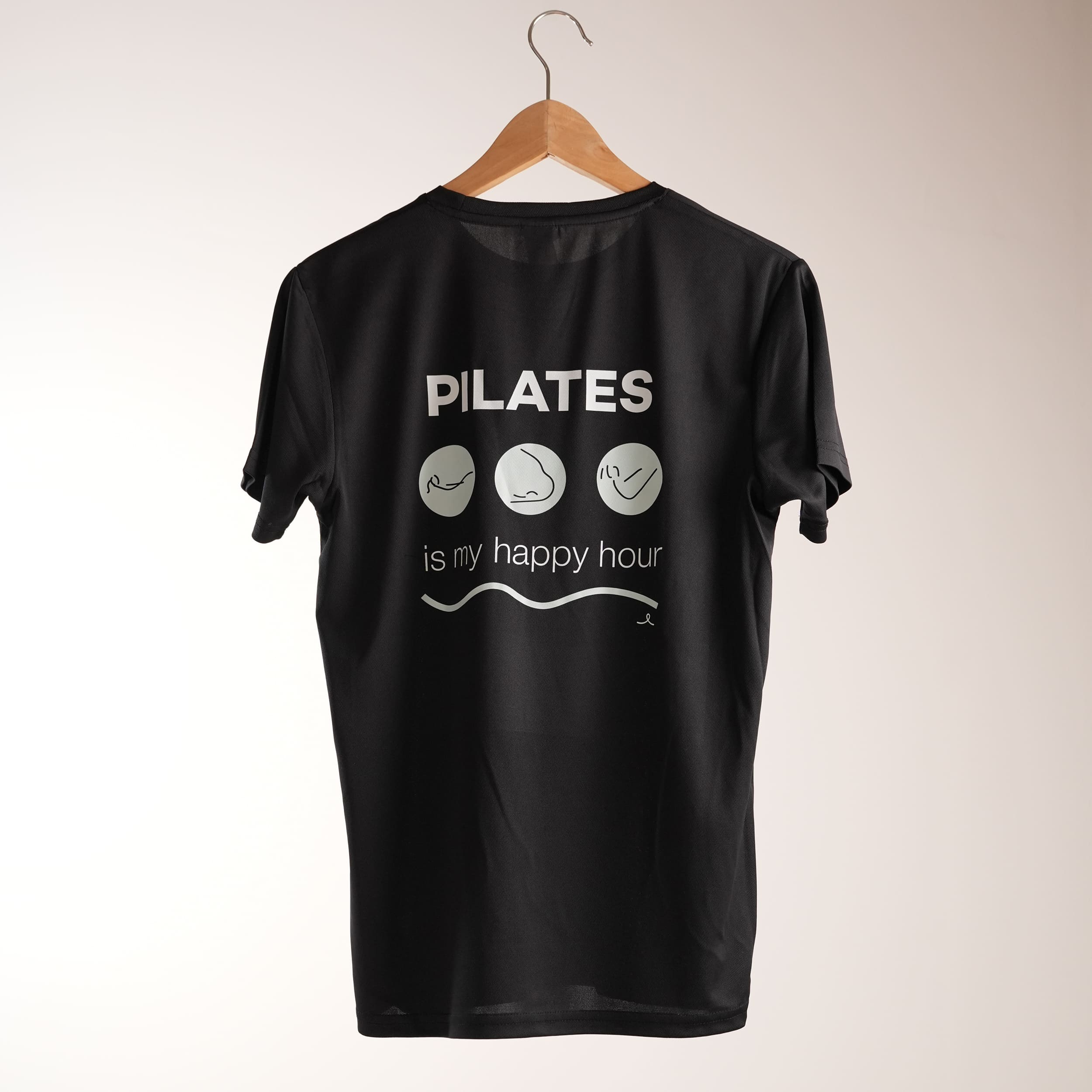 T-shirt Pilates is my happy hour
